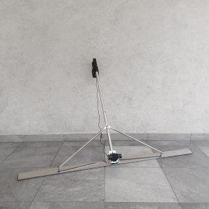Regla Eléctrica Vibradora de Acero Inoxidable hormigón