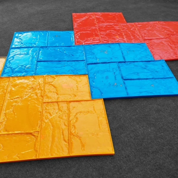 3x Kit Moldes Estampado Diseños Surtidos Muro Piso Hormigón Flexible 62x62cm<br><br><p class="carrosel_style">TZE005-KIT</p> - Imagen 6