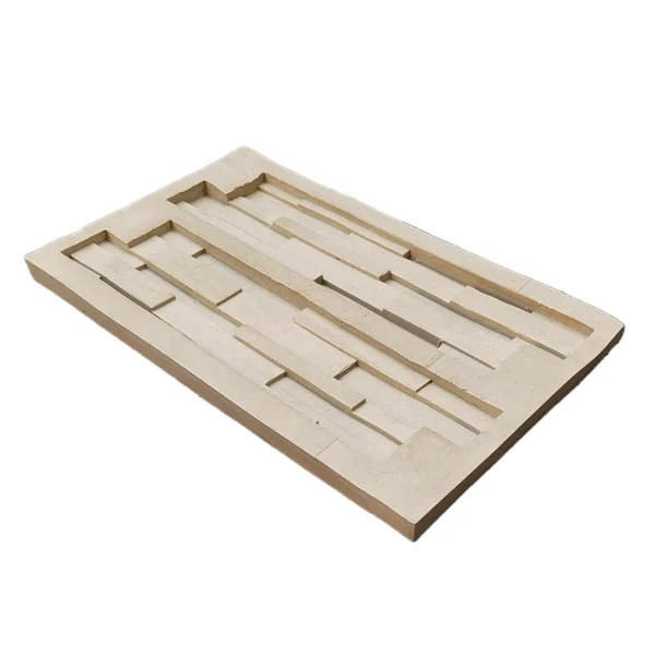 Molde Li Fachaletas de Hormigon Revestimiento de Pared 62x35cm x3<br><br><p class="carrosel_style">TZE103X3</p> - Imagen 4