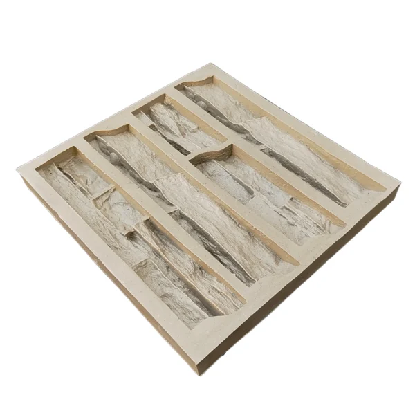 Molde Elicura Fachaletas de Hormigon Revestimiento de Pared 55x55cm 2x<br><br><p class="carrosel_style">TZE104X2</p> - Imagen 2