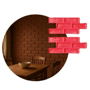 2x Molde Llanquihue Estampado Hormigón Muro 50x20cm Poliuretano<br><br><p class="carrosel_style">TZE015X2</p>