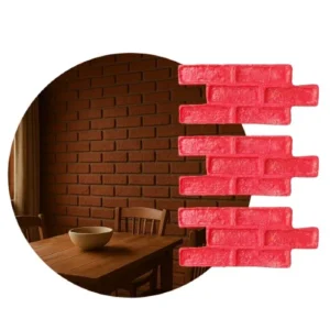 3x Molde Llanquihue Estampado Hormigón Muro 50x20cm Poliuretano<br><br><p class="carrosel_style">TZE015X3</p>