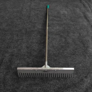 Rastrillo de Acero Inoxidable para Hormigón Pórtatil de 50cm<br><br><br><p class="carrosel_style">TZY007 - P</p>