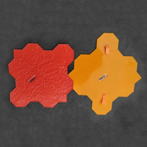 Molde Quilpué estampado hormigón adoquin piso 120x108cm x3<br><br><p class="carrosel_style">TZE024X3</p> - Imagen 2